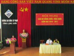 Hội nghị cán bộ, viên chức trường CĐSP Lạng Sơn năm học 2016 - 2017