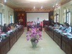 Lớp bồi dưỡng CBQL THCS khóa 11 học tập kinh nghiệm tại trường THCS Song Hồ Thuận Thành, Bắc Ninh