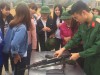 Ngoại khóa tổ GDTC-CTĐ “Làm quen với doanh trại QĐND Việt Nam”