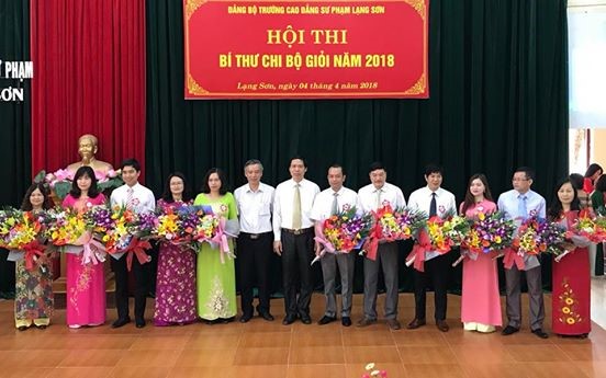 Hội thi “Bí thư chi bộ giỏi” đảng bộ trường CĐSP Lạng Sơn năm 2018