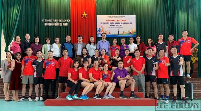 Trường Cao đẳng Sư phạm Lạng Sơn tổ chức Giải bóng chuyền hơi  trong Phong trào thi đua lập thành tích chào mừng Đại hội Đảng các cấp và Kỷ niệm các ngày Lễ lớn (Đợt 1),  Năm học 2020 -  2021