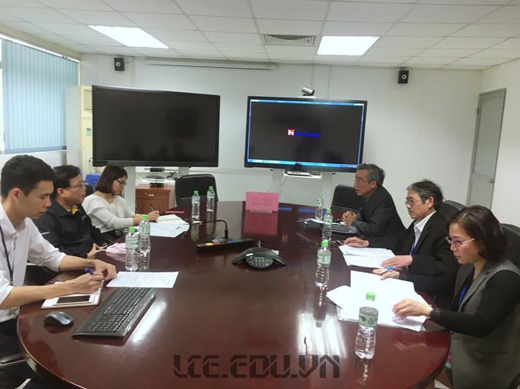Trường CĐ Sư phạm Lạng Sơn làm việc với Công ty Funing thuộc Tập đoàn Foxcom Đài Loan tại Bắc Ninh